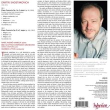 Dmitri Schostakowitsch (1906-1975): Klavierkonzerte Nr.1 &amp; 2 (140g), LP