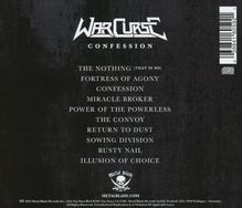 War Curse: Confession, CD