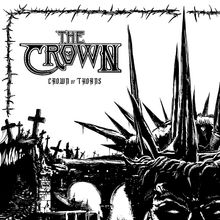 The Crown: Crown Of Thorns (White/Black Marbled Vinyl), LP