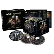 Amon Amarth "The Allfather Awakens", Box-Set mit Wikinger-Thema und CD-Discs im Design.