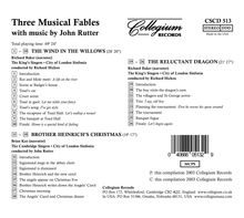 John Rutter (geb. 1945): 3 Musical Fables, CD
