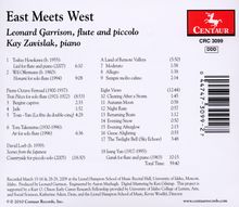 Leonard Garrison - East Meets West, CD