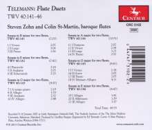 Georg Philipp Telemann (1681-1767): 6 Sonaten für 2 Flöten, CD