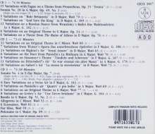 Ludwig van Beethoven (1770-1827): Klaviervariationen, 3 CDs
