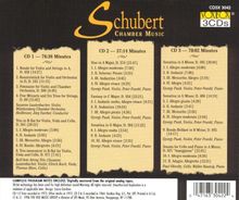 Franz Schubert (1797-1828): Kammermusik, 3 CDs