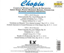 Frederic Chopin (1810-1849): Klavierkonzerte Nr.1 &amp; 2, CD