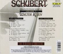 Franz Schubert (1797-1828): Klaviersonaten Vol.1, 2 CDs