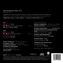 Symphonie Nr. 8 Es-Dur für Orchester, Solisten, Chöre. CD 1: Hymnus. CD 2: Faust-Szene. Dirigent: Yutaka Sado.