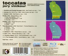 Jory Vinikour - Toccatas (Modern American Music For Harpsichord), 2 Blu-ray Audio