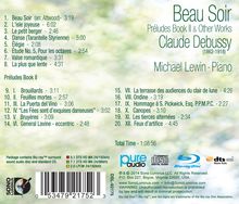 Claude Debussy (1862-1918): Preludes Heft 2, 1 Blu-ray Audio und 1 CD