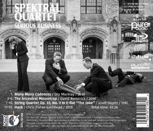 Spektral Quartet - Serious Business, 1 Blu-ray Audio und 1 CD