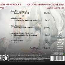 Iceland Symphony Orchestra - Atmospheriques, 1 Blu-ray Audio und 1 CD