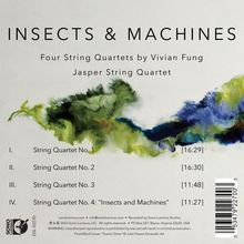 Vivian Fung (geb. 1975): Streichquartette Nr.1-4, CD