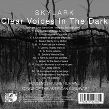 Skylark - Clear Voices in the Dark, CD