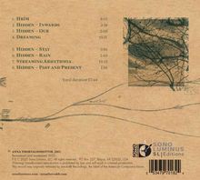 Anna Thorvaldsdottir (geb. 1977): Dreaming, CD