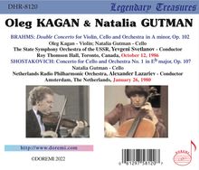 Oleg Kagan &amp; Natalia Gutman Live Vol.1, CD