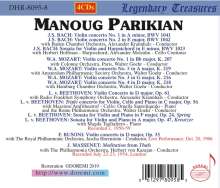 Mnoug Parikian - Legendary Treasures, 4 CDs