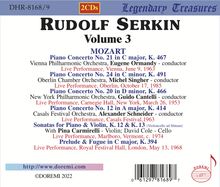 Rudolf Serkin Live Vol.3, 2 CDs