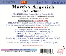 Martha Argerich - Legendary Treasures Vol.7, 2 CDs