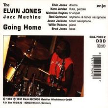 Elvin Jones (1927-2004): Going Home, CD