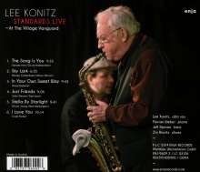 Lee Konitz (1927-2020): Standards Live: At The Village Vanguard 2009, CD