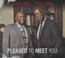 Oliver Jones &amp; Hank Jones: Pleased To Meet You, CD