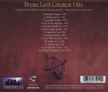 Bryan Lee: Timepieces - Greatest Hits, CD