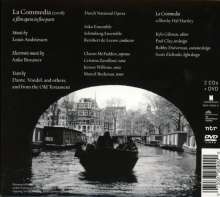 Louis Andriessen (1939-2021): La Commedia (Film-Oper in 5 Teilen), 2 CDs und 1 DVD