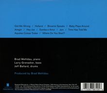 Brad Mehldau (geb. 1970): Where Do You Start, CD