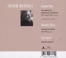 Ingram Marshall (geb. 1942): Kingdom Come, CD