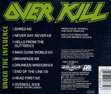 Overkill: Under The Influence, CD