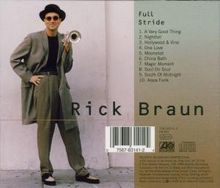 Rick Braun (geb. 1955): Full Stride, CD