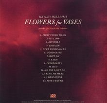 Hayley Williams: Flowers For Vases / Descansos (Black Vinyl), LP