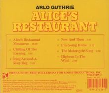 Arlo Guthrie: Alice's Restaurant, CD