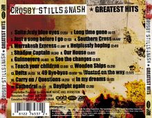 Crosby, Stills &amp; Nash: Greatest Hits, CD
