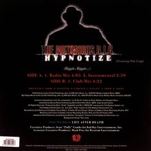 The Notorious B.I.G.: Hypnotize (Black &amp; Orange Mixed Vinyl), Single 12"