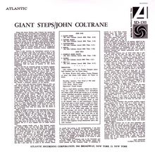 John Coltrane (1926-1967): Giant Steps (remastered) (180g) (mono), LP