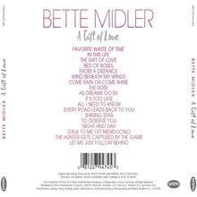 Bette Midler: A Gift Of Love, CD