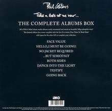 Phil Collins (geb. 1951): Take A Look At Me Now... The Complete Albums Box (remastered) (180g) (Limited Collector's Edition), 3 LPs