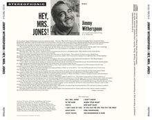 Jimmy Witherspoon: Hey, Mrs. Jones!, CD