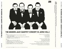 The Modern Jazz Quartet: Concert In Japan 1966 Vol.2, CD