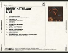Donny Hathaway: Live, CD