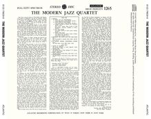 The Modern Jazz Quartet: The Modern Jazz Quartet (Japan-Optik), CD