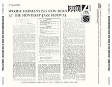 Woody Herman (1913-1987): Woody Herman's Big New Herd At The Monterey Jazz Festival, CD