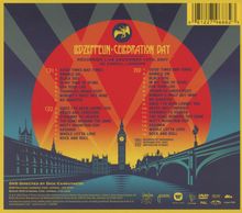 Led Zeppelin: Celebration Day: Live 2007 (Deluxe-Edition) (Digipack CD-Size), 2 CDs und 2 DVDs