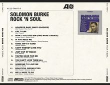 Solomon Burke: Rock 'n Soul, CD
