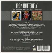 Iron Butterfly: The Triple Album Collection, 3 CDs