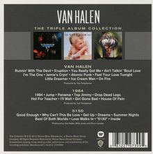 Van Halen: The Triple Album Collection, 3 CDs