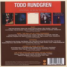 Todd Rundgren: Original Album Series, 5 CDs