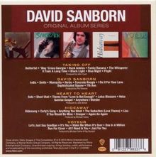 David Sanborn (geb. 1945): Original Album Series, 5 CDs